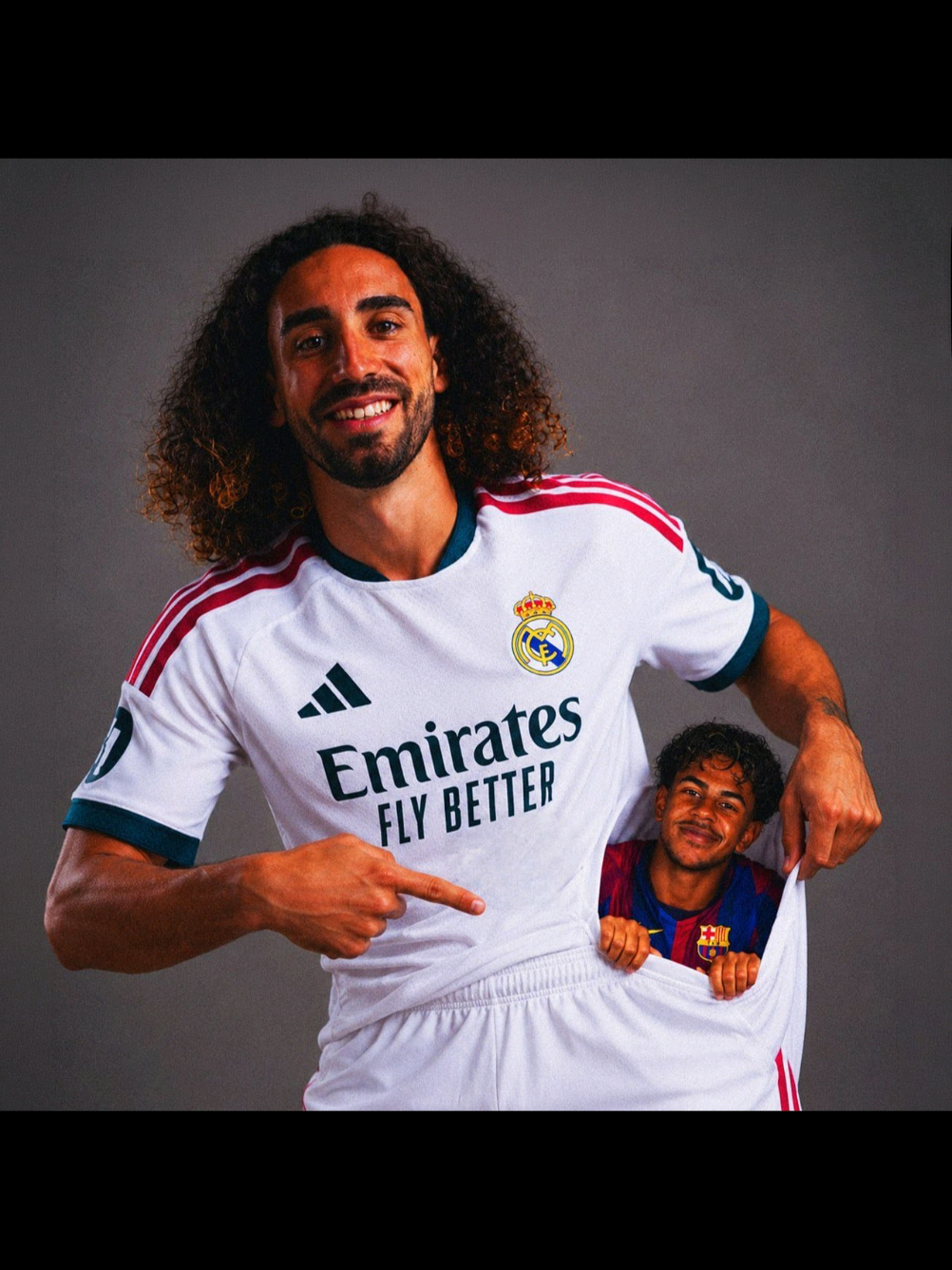 Lamine Yamal dikantongi Cucurella loh ya #laliga #ElClasico #barcelona #realmadrid #barcelonavsrealmadrid 