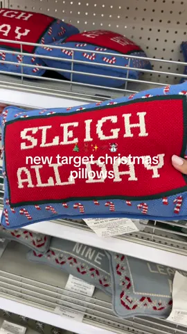 christmas pillows at target!!  @target  #targetchristmas #targetchristmasdecor #christmasshopping #fyp #christmastok 