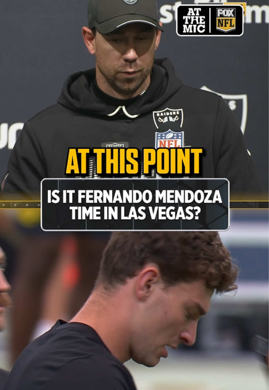 After dropping four in a row, is it time for Fernando Mendoza in Las Vegas? #raiders #lasvegas #nfl #nflfootball 
