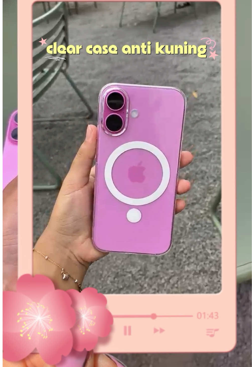 baru nemu clear case ringan & anti kuning😍💗 berasa ga pake case loh #phonecase #slimcasereview #slimcase #slimcaseofficial #clearcase 
