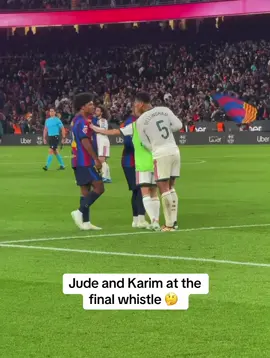 Tensions were high 😳 #ElClasico