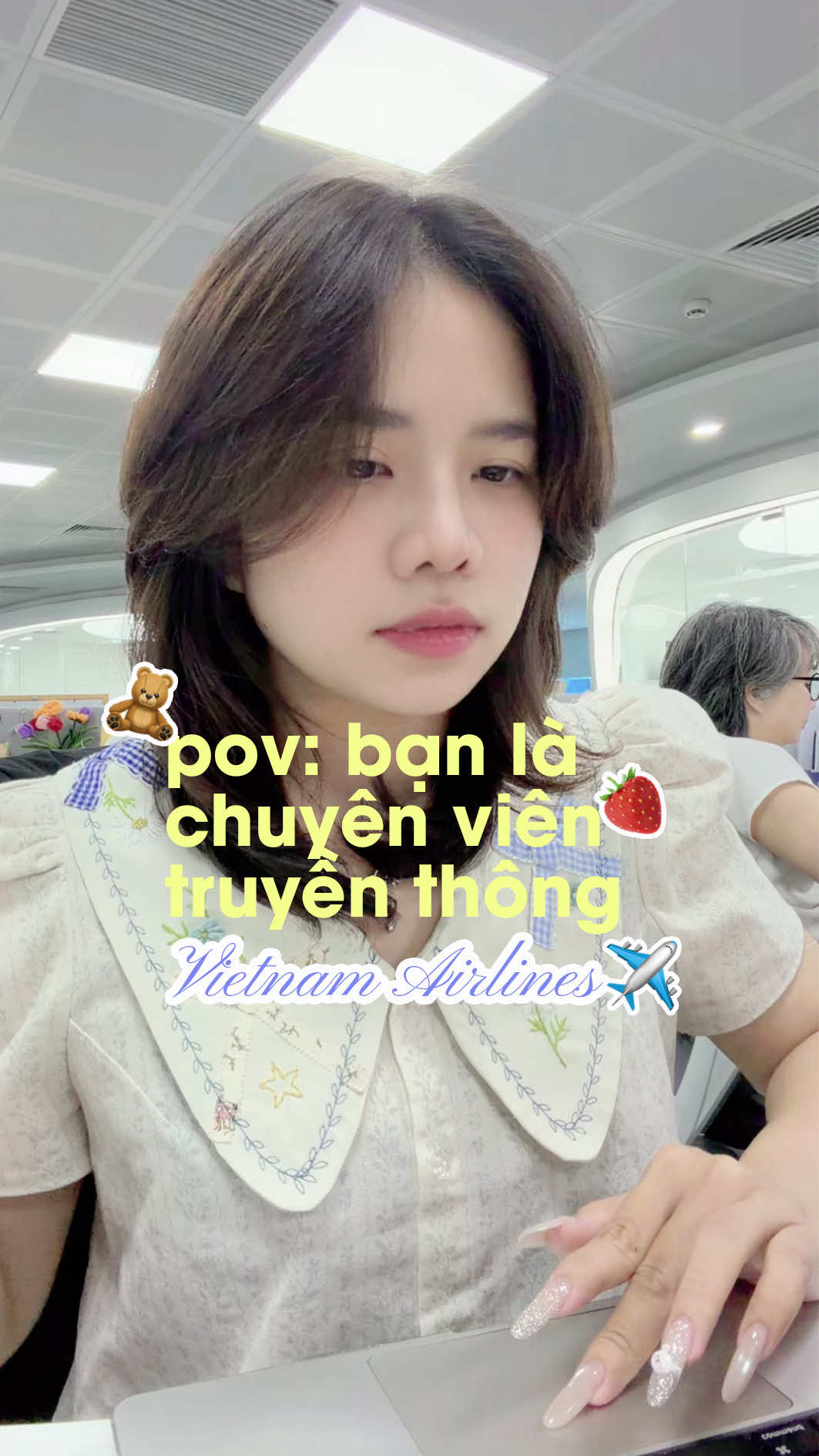 🧸 to do: BigV + mascot + nhậu #myjob #VietnamAirlines #gaubongthicandau🧸🍓 