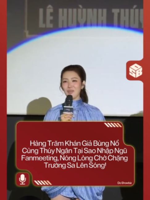 Hàng Trăm Khán Giả Bùng Nổ Cùng Thúy Ngân Tại Sao Nhập Ngũ Fanmeeting, Nóng Lòng Chờ Chặng Trường Sa Lên Sóng! #SaoNhapNgu2026 #ThuyNgan
