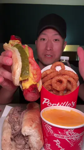 @portilloshotdogs #hotdog 